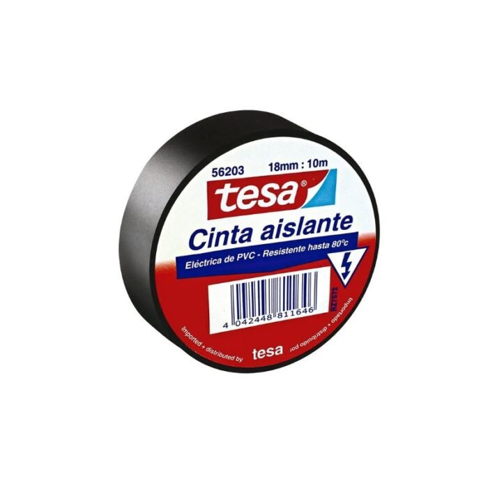 Cinta aislante eléctrica Tesa 18mm x 10mts