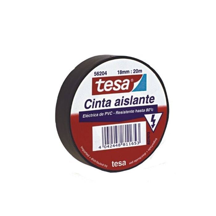 Cinta aislante eléctrica Tesa 18mm x 20mts