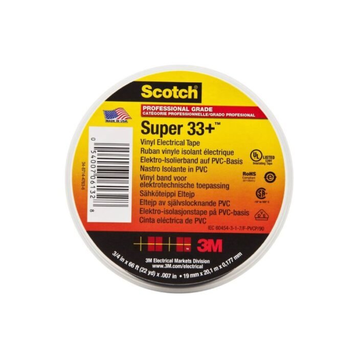 Cinta eléctrica Scoth SUPER 33 19mm x 20mts