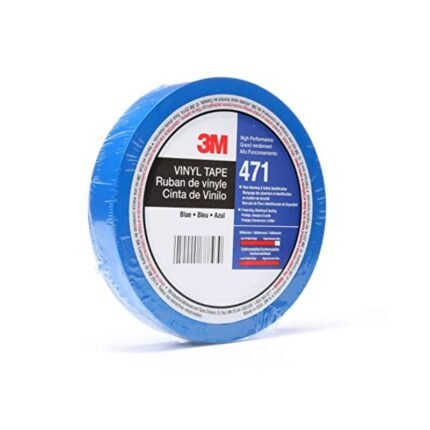 Cinta Msaking Tape 471+ de Vinilo Color Azul 6mm x 33mts 3M