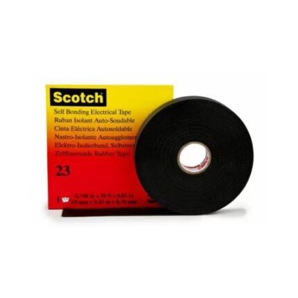 Cinta Eléctrica Aislante de Goma Scotch 23 34mm x 5mts 3M