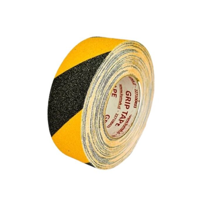 Cinta antideslizante negro amarillo