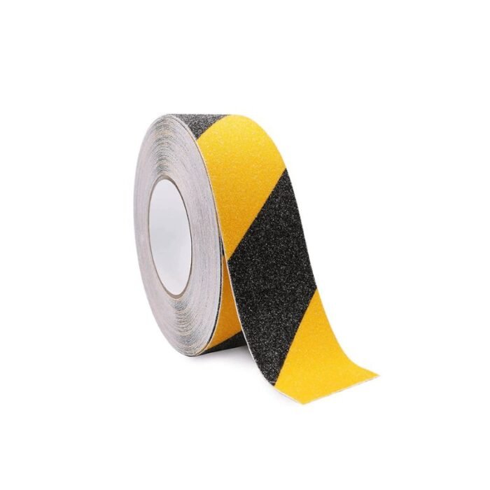 Cinta Antideslizante Amarillo Negro 48mm x 18mts