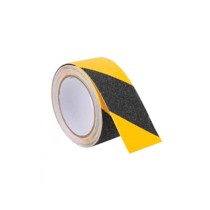 Cinta Antideslizante Amarillo Negro 50mm x 10mts