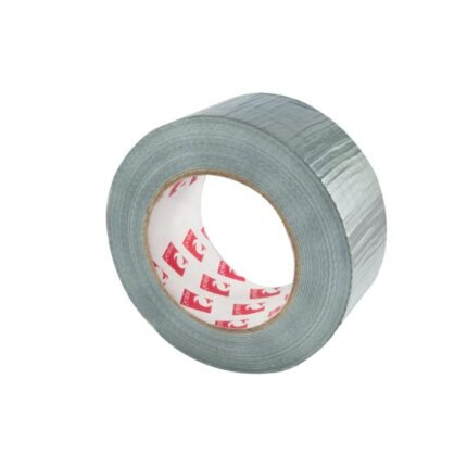 Cinta multiuso Duct Tape gris 50mm x 50 metros para reparaciones y fijaciones resistentes, disponible en Fullcintas Chile