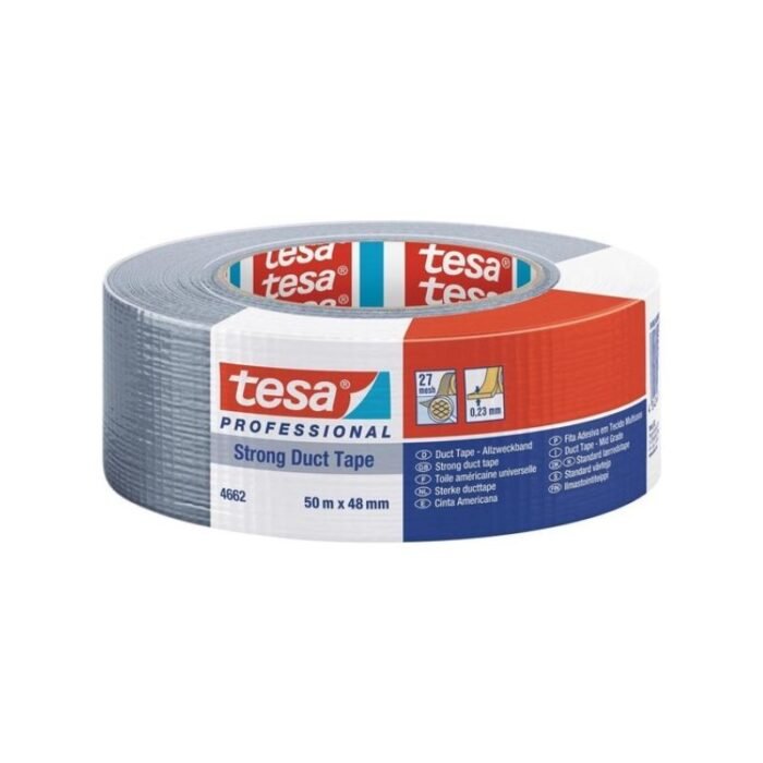 Cinta Multiuso Duct Tape Gris Extra Power Universal 50mm x 50mts TESA