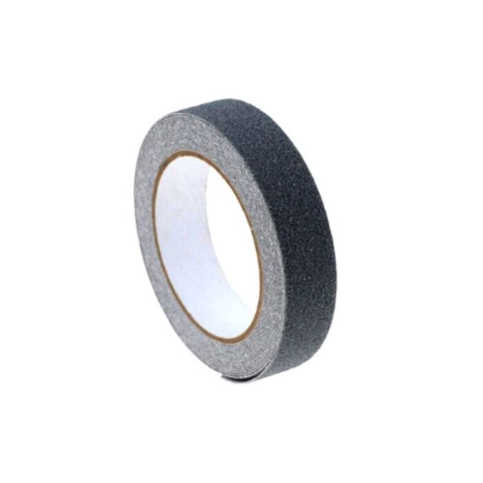 Cinta Antideslizante Adhesiva Gris 25mm x 10mts