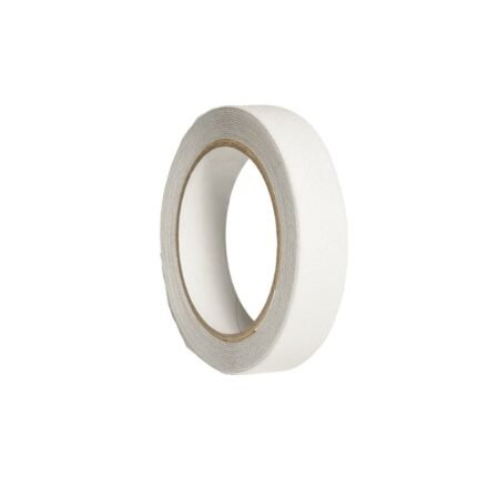 Cinta antideslizante transparente incolora 24mm x 4,5 metros, ideal para seguridad discreta, disponible en Fullcintas Chile.
