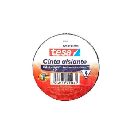 Cinta eléctrica 18mm x 5 metros, ideal para pequeñas reparaciones y aislación, disponible en Fullcintas Chile.
