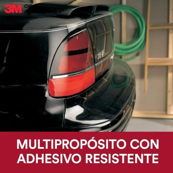 Cinta multiuso Duct Tape roja 48mm x 18 metros, ideal para reparaciones y sellados, disponible en Fullcintas Chile